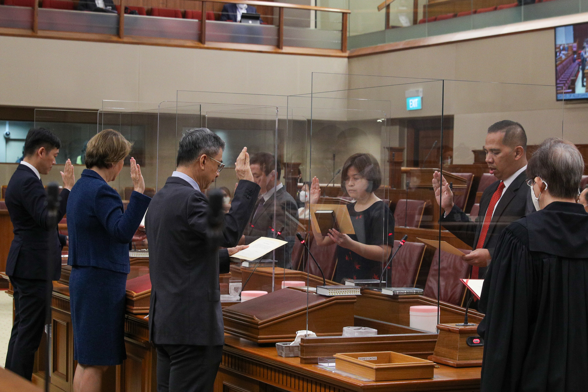 NMP Oath-Taking in Chamber