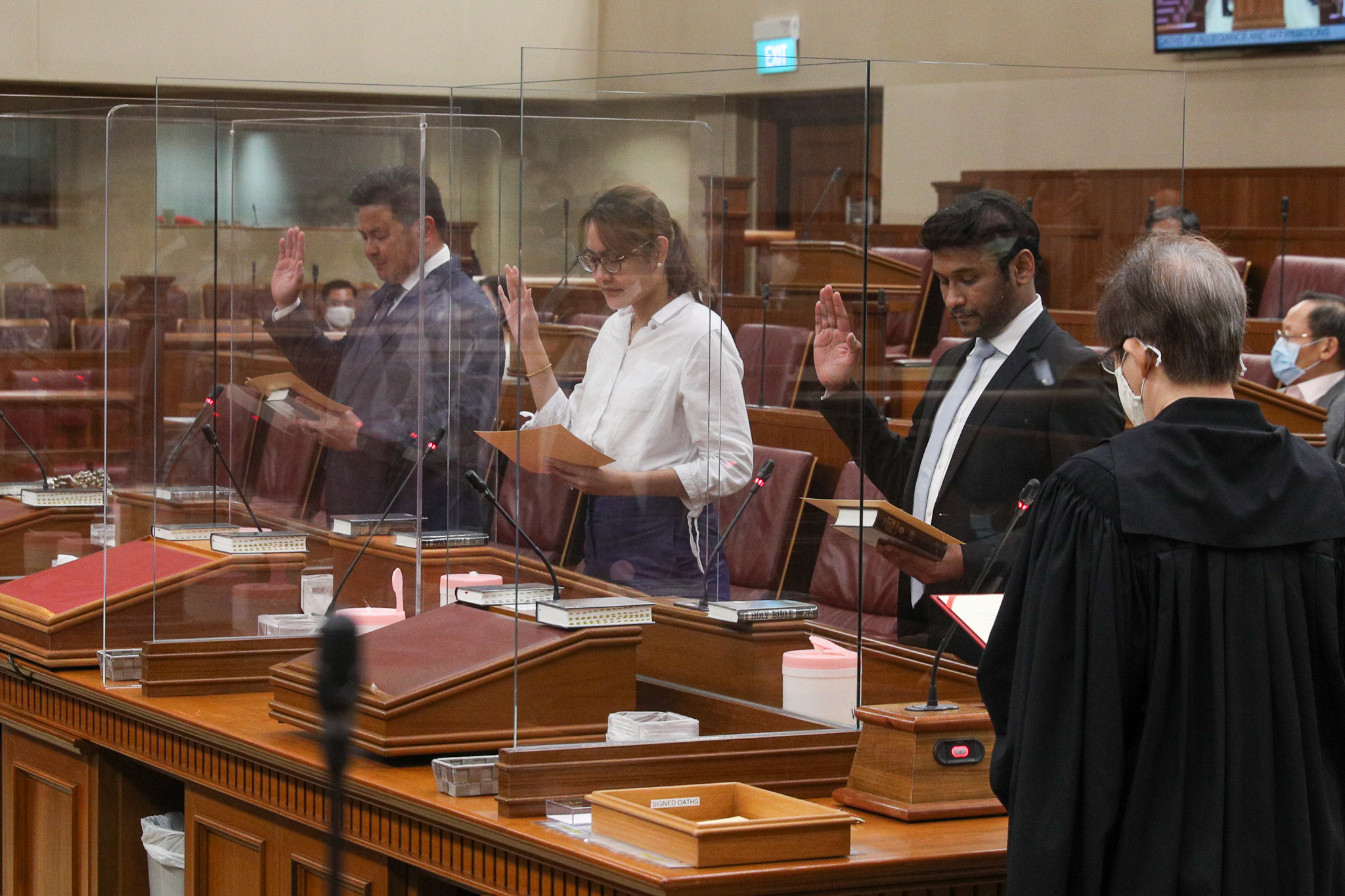 NMP Oath-Taking in Chamber