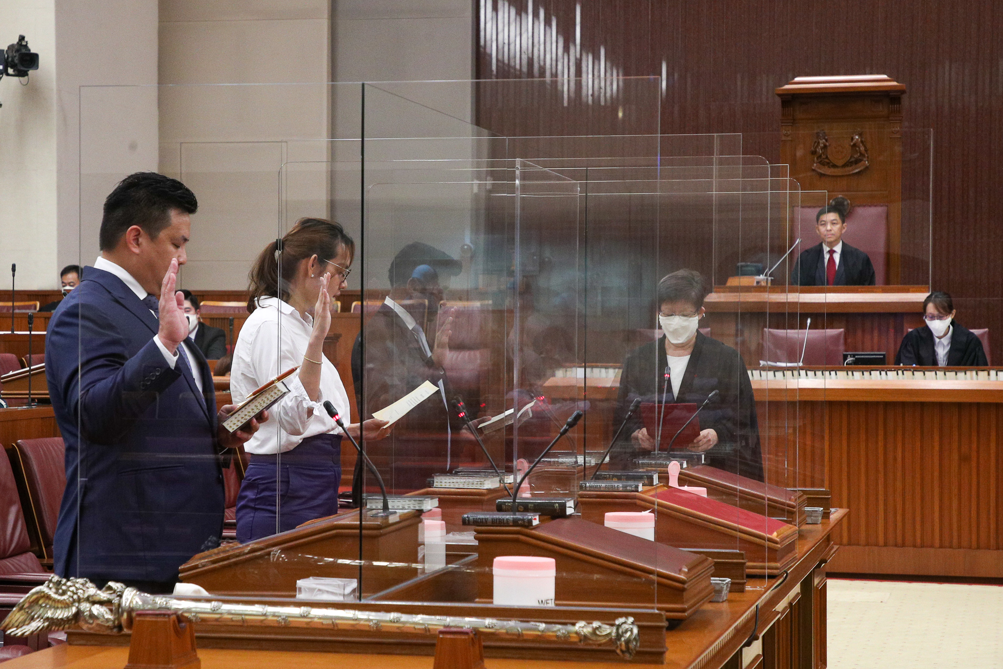 NMP Oath-Taking in Chamber