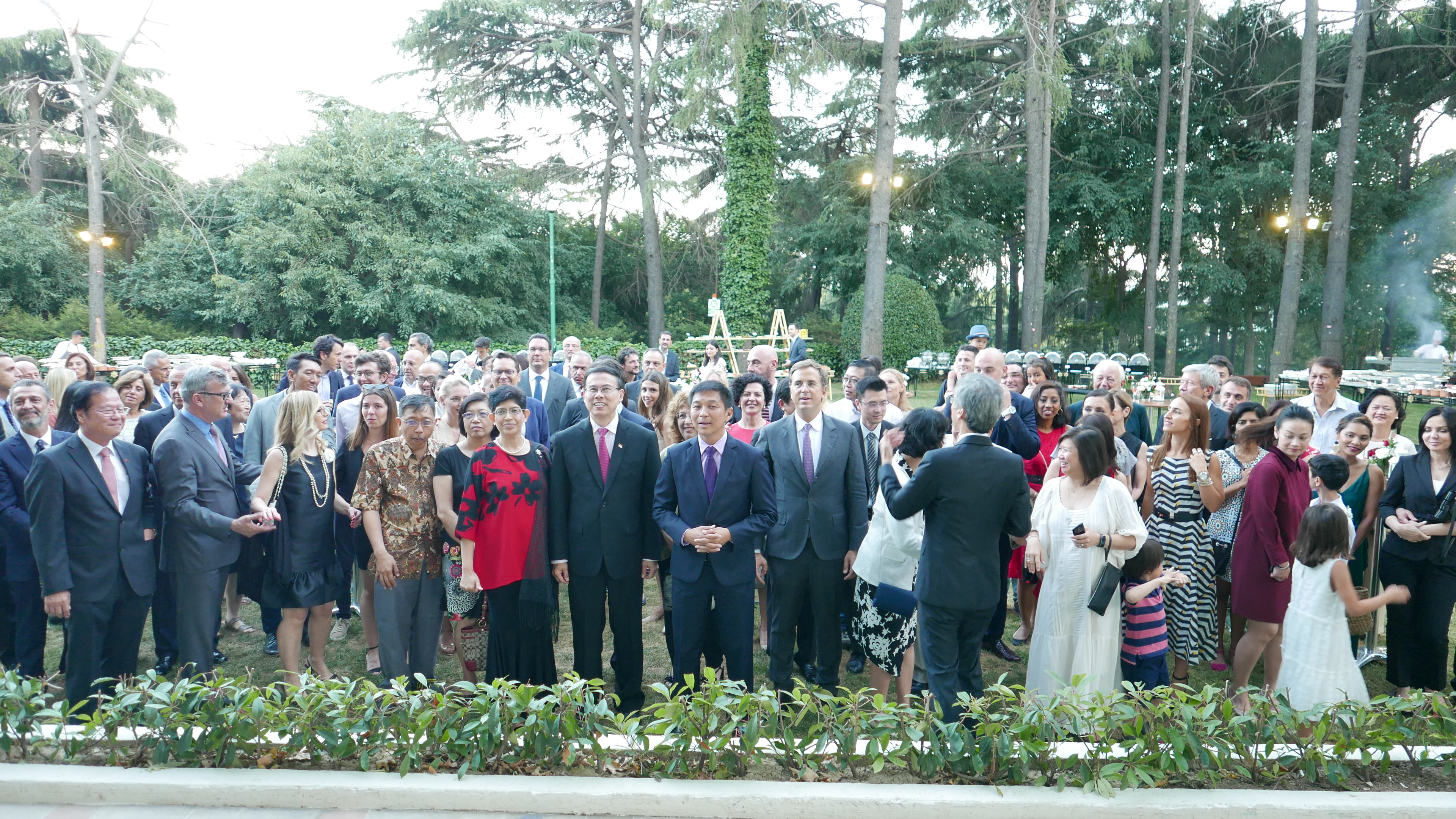 Official reception in Istanbul