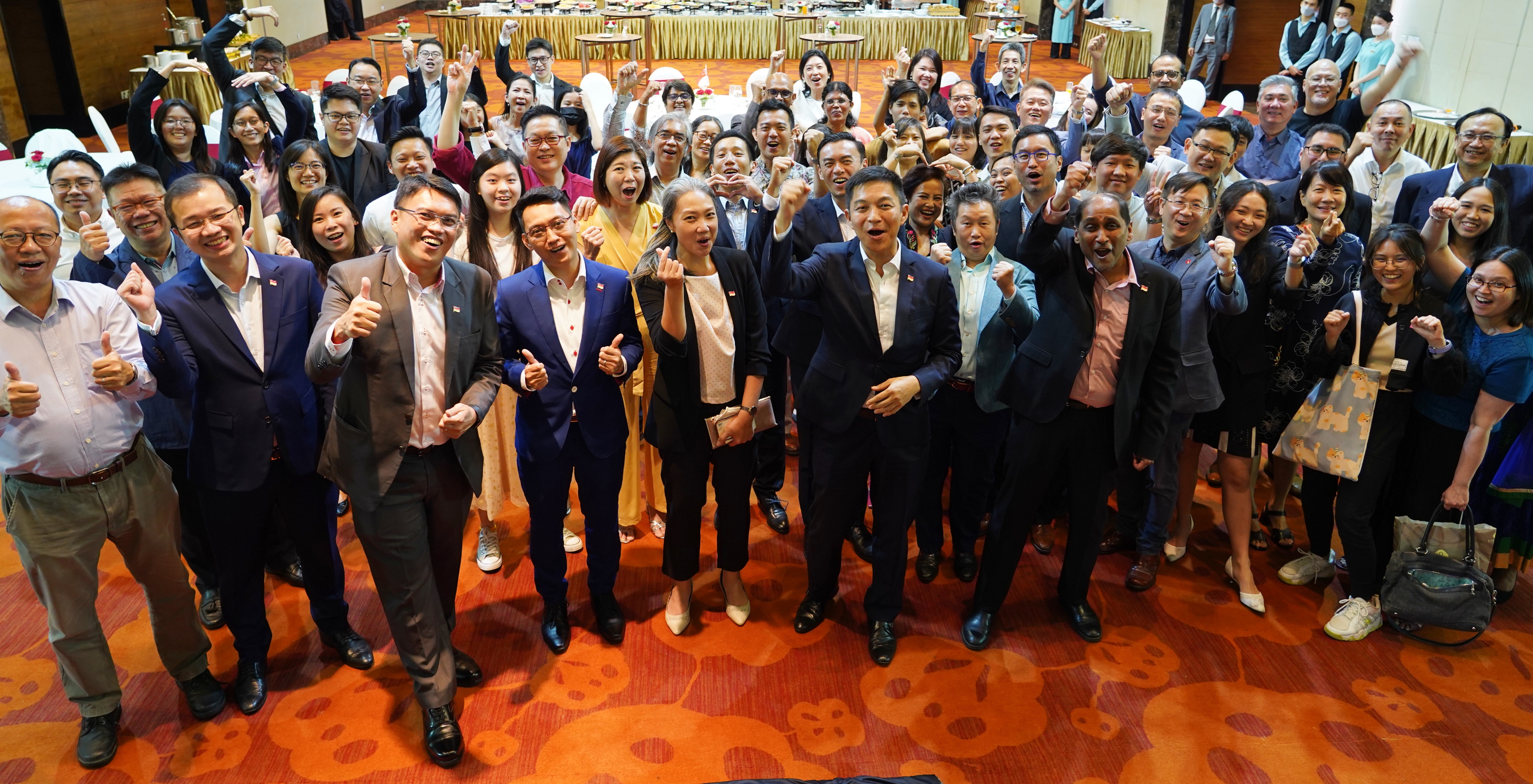 Reception with Singaporeans based in and around Hanoi
