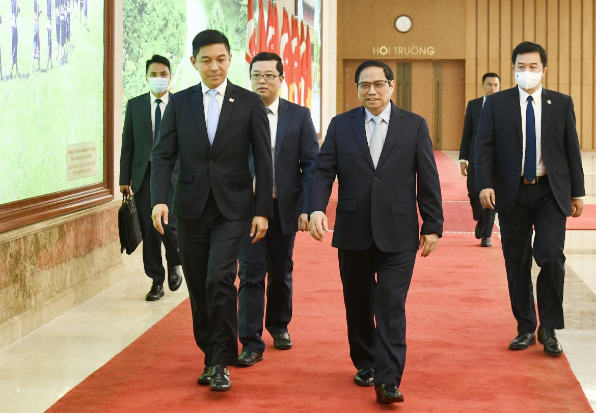 Meeting with Prime Minister Pham Minh Chinh